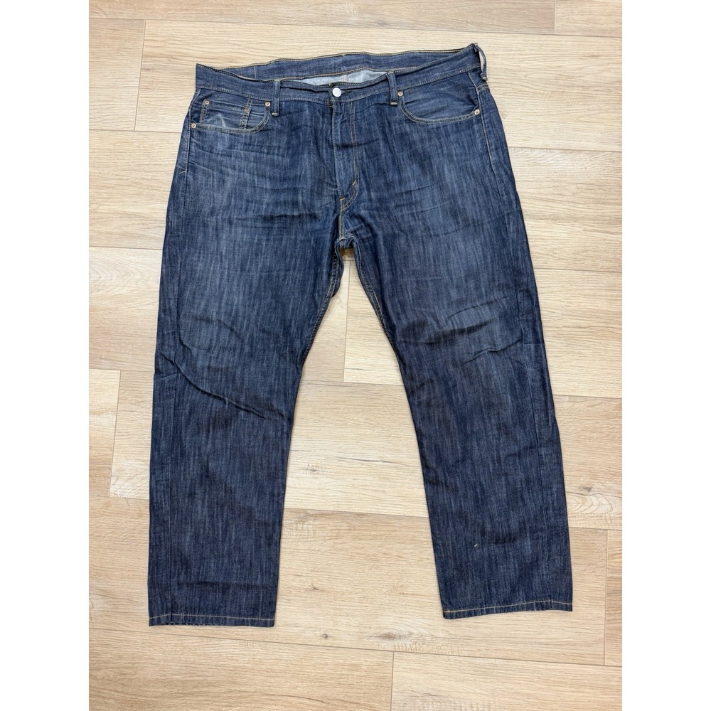 Levis 569 Loose Straight Leg Jeans Mens 40x32 Dark Wash Indigo Denim 00569-0127